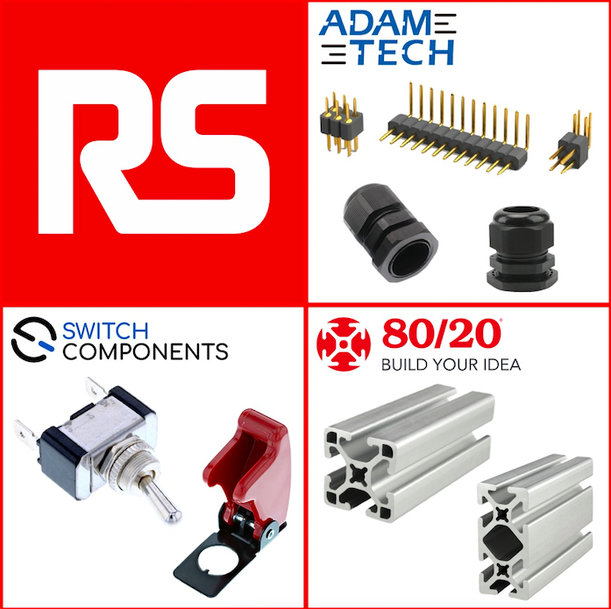 RS Adds Three New Quality-Centric Component Suppliers